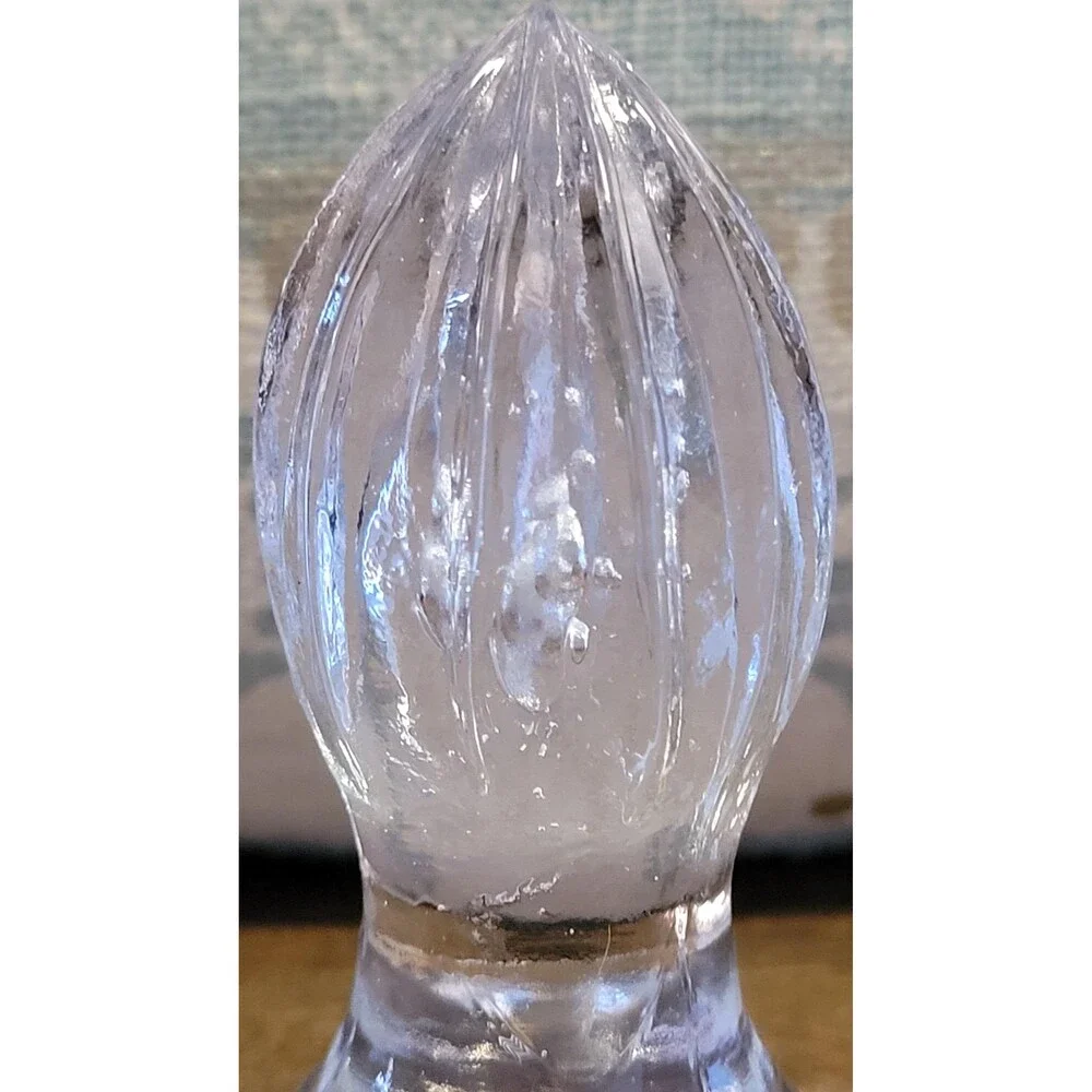 Hand Blown Glass Citron Press Juicer by Pukeberg  - 1980s